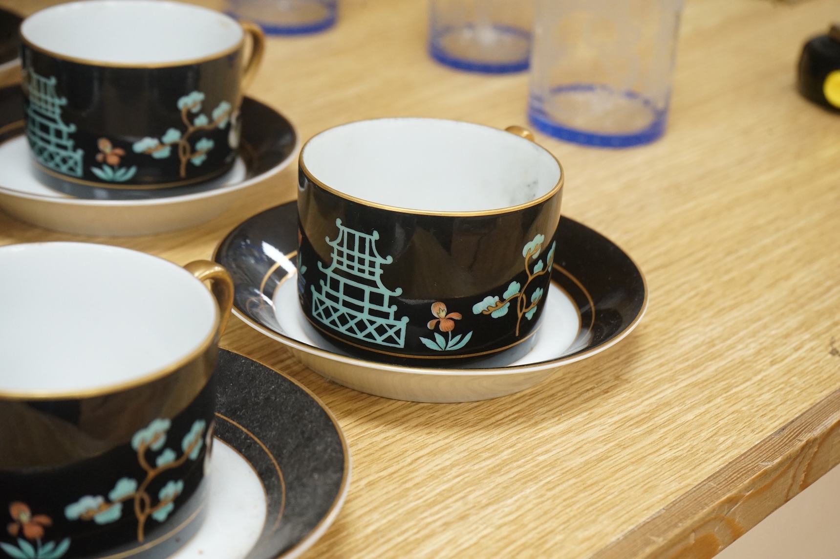 Three Fitz and Floyd part dinner services ‘Chinoiserie’, ‘Renaissance’ and another